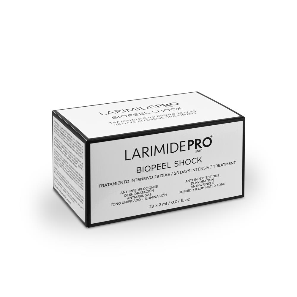LARIMIDE-PRO-BIOPEEL-CAJA Biopeel Shock – 28 Days Intensive Treatment