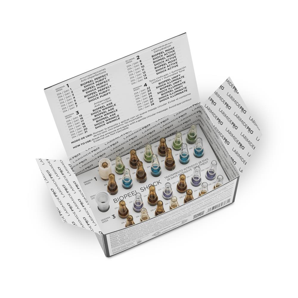 LARIMIDE-PRO-BIOPEEL-INTERIOR Biopeel Shock – 28 Days Intensive Treatment